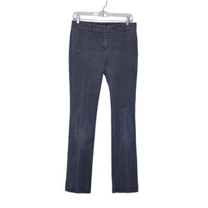 SANDRO FERRONE Blue Print  Slim-Fit Straight-Leg Pants Women's Size 28